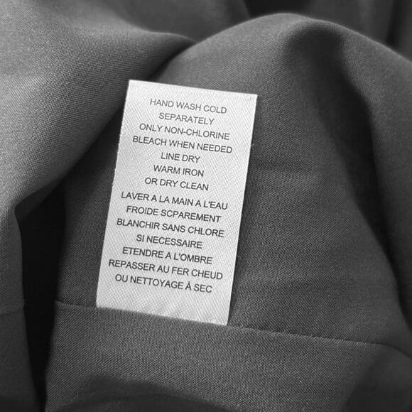 NEW Tahari $118 Gray Black Short Sleeve Zip Work Career Mini Sheath Dress Sz 8 - Picture 10 of 11